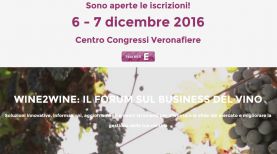 WINE2WINE: IL FORUM SUL BUSINESS DEL VINO